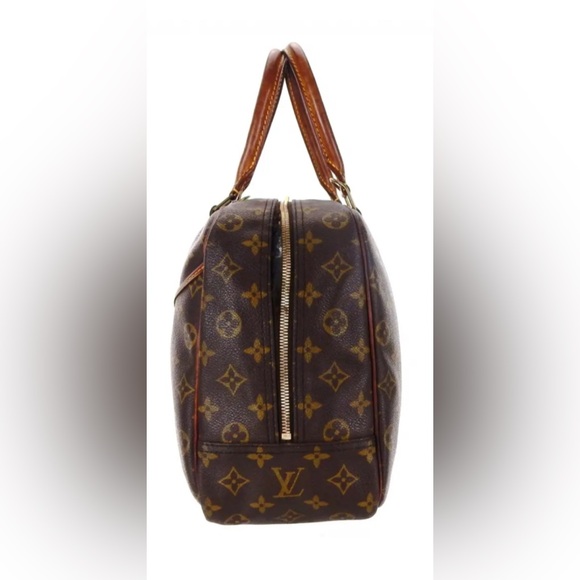 LOUIS VUITTON Monogram Deauville Top Handle Double Strap HandBag LV Authentic - Picture 3 of 10